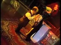 Sexy red-haired chick got smashed by a midget dude 